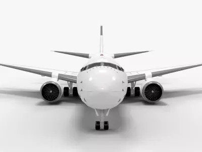 Plane 02 3D model