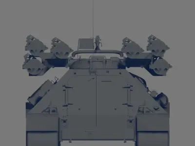 M50 Tank 3D model