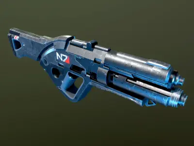 ME3N7 Valkyrie Mass Effect 3D model