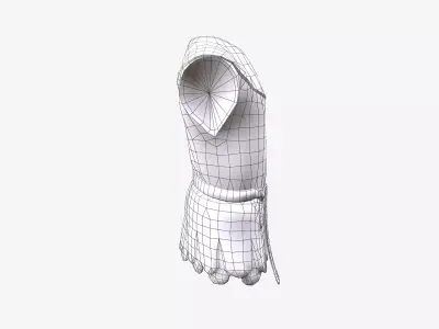 Ancient Armor LoricaSquamata 3D Model Game Ready PBR Low Poly Low-poly 3D model