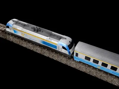 Taurus Train 3D model