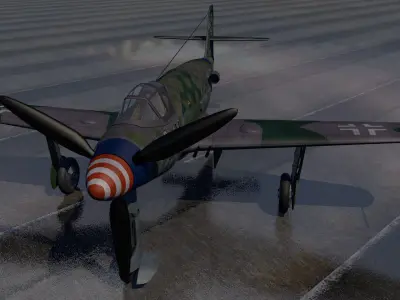 Messerschmitt Me-509 3D model