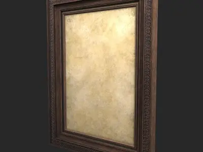 picture wood 3D model