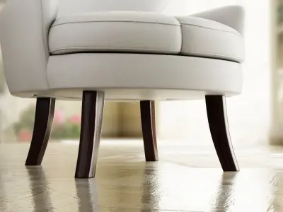 Furniture Accent Chairs Bohemian 008 Low-poly 3D model