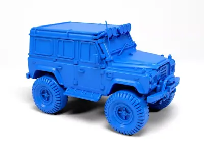 4x4 Car 3D print model