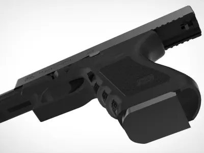 Glock 17 Gen 4 3D model purchase