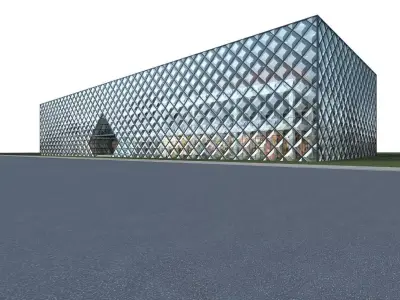 Commercial Building 3D model 106