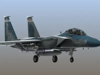 F15EX Eagle II USAF 3D model