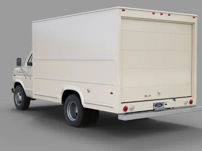  1976 Ford E-350 Cutaway cargo box 