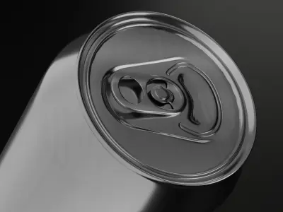 Realistic Soda Can 3D Model Blender 3D model