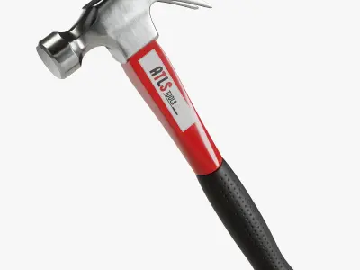 Modern Claw Hammer 3D model