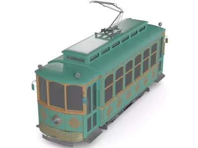 Tram 3D model