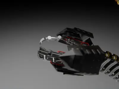 Claw Rigged Basic 3D model