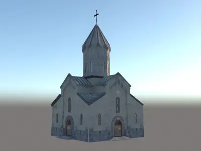 Church 3D model get
