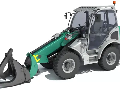 Wheel Loader 3D model