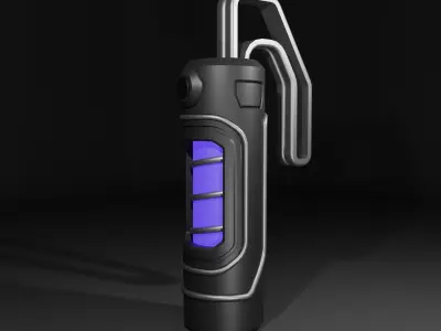 Ski-fi Granade Free 3D model