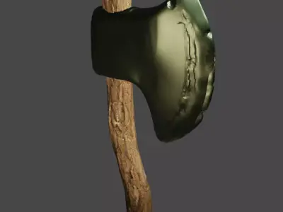 Axe Blender Model 3D model