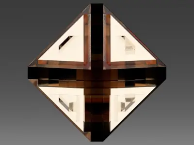 Sci-fi Object  Low Poly  3D Model Low-poly 3D model