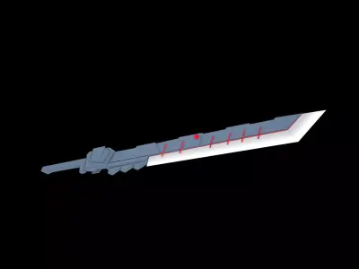 Cyber Sword 3D model