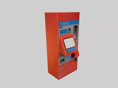 Ticket Machine OEBB 3D print model