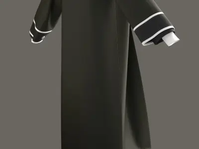 military uniform modal 3D model