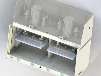 Pressure test platform 3D model