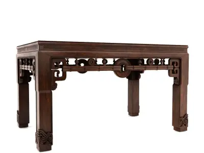 Oriental Table 3D model
