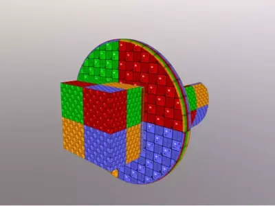 Grinder Bushing 3D print model