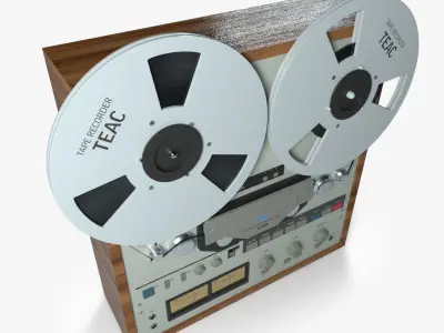 Tape Recorder 3D model