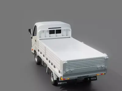 Hino Dutro Pickup Truck 3D model