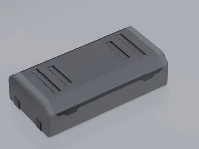 Tech Crate Free 3D model