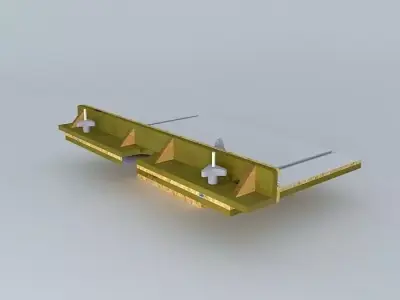 Table for Bench Drill Shopnotes 57 3D model