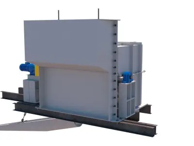 alimentador conveyor system 3D model