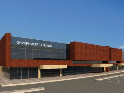 Public Center -1 3D model