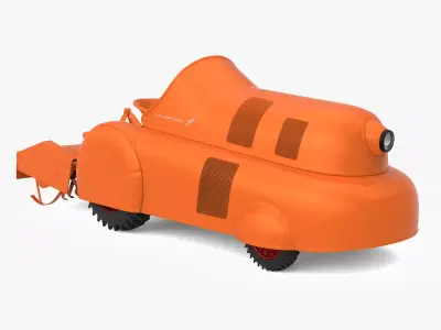 Tractor Allgaier 1954 3D model