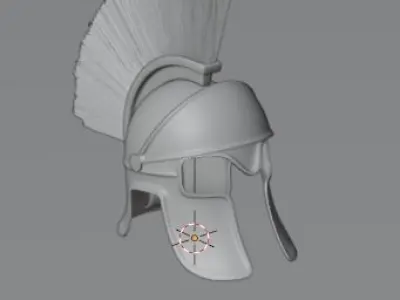 Roman Helmet 3D model buy