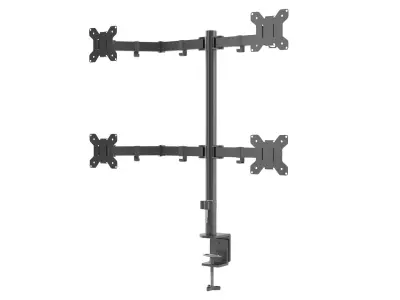 Quad Monitor Desk Mount 3D model