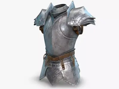 Medieval Armor Low-poly 3D model purchase