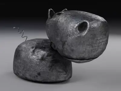 Dog Toy from Metal Free 3D model