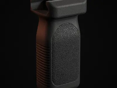Foregrip Low-poly 3D model buy