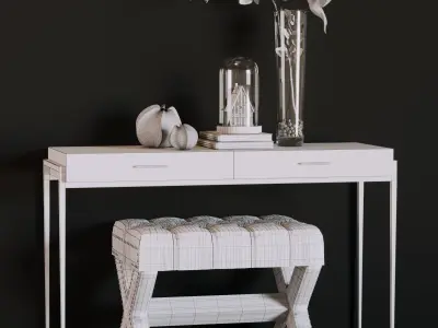 Consol Louvrehome Montgomery BD-227400 3D model