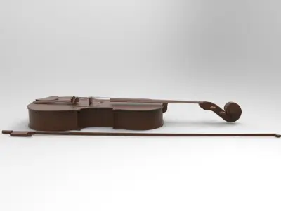 Violin Viola 3D print model