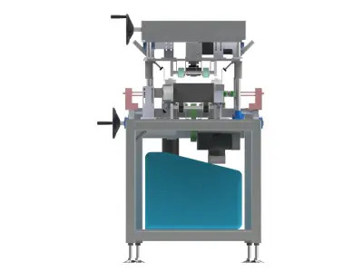 Box glue and sealing machine 3D design model 3D model