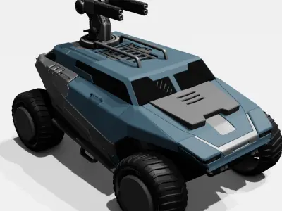 Armored Truck  Free 3D model