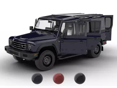 Ineos Grenadier Commercial 2024 HQ 3d model 3D model