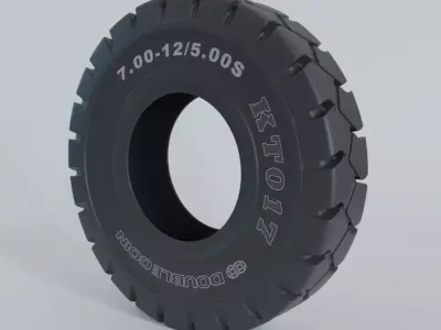 Tire01 Free 3D model