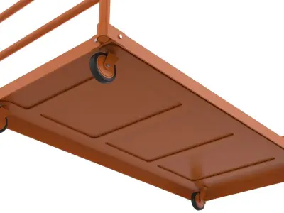 Generic Cart Heavy Duty Transport 01 3D model