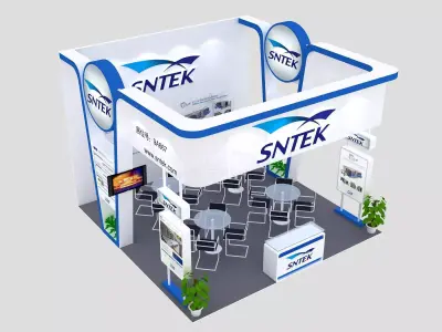 Exhibition - Area - 6X6-3DMAX2009-7 3D model