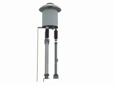 High Voltage Reactor 3 3D model