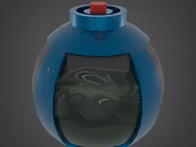 Liquid bomb 3D model